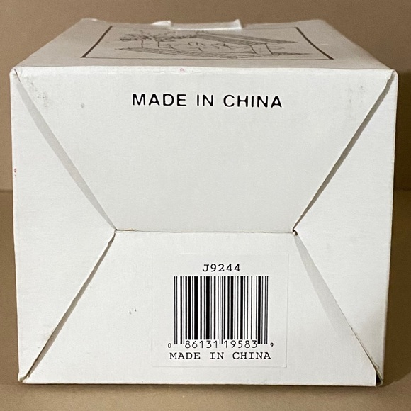 Kurt Adler, Santa’s World, Glass Gold Leaf Swinging Turtle Doves Ornament, J9244 - Picture 9 of 9